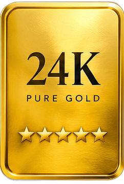 24K Gold Rating — pure gold